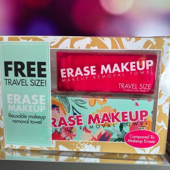Erase Makeup ~ 2PC Makeup Removal Towel Set ~ BNIB - Picture 1 of 1